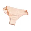 Women's Panties Tanga Mujer Lady Underwear Woman Lingerie Female Seamless Briefs Nylon Low Rise Thong Sexy Ice Silk Women