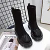 Siyah Çorap Botları Kadın 2020 Yeni Punk Gotik Ayakkabı Ayak Bileği Çizmeler Platformu Ayakkabı Kadınlar Beyaz Çorap Botları Ser4YQ3HRH