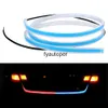 Atmosphere Lamp Car Door Warning Light Tail 168 LED Strip 1.2m 12V Strobe Decorative Red&Blue