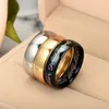 6mm The Lord of the rings magic letter stainless steel ring mix size 6136329038