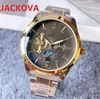 أعلى العلامة التجارية Super Gift Watches 43mm Factory Mechanical SS Automatic 2813 Movement Watch Solid Full Fine Stainless Steel SEL1984