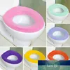 Vacuum Parts Warm Toilet Seat Cover Bathroom Cushion Pads O-Shaped Comfortable Mat Washable Supplies Random Color