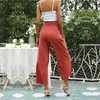 Women's Pants & Capris 2021 Lightly Cooked Style Solid Color Loose Wide Legs Fashion Temperament Casual Summer Ladies