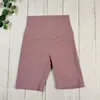 Kvinnors shorts ribbad bantning svett cykling damer korta leggings biker kvinna gym fitness träning