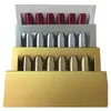 ular merk lip gloss nieuwste make -up mini lip collectie 6colors lipstick vloeistof matte 6pcs/set gouden verjaardag editie zilveren roos white8871721