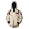 Com Capuz Sweat à capuche zippé Ghostbusters 3D Impresso Sweats à capuche Casual Do Zipper Cosplay Sweatshirts pour hommes