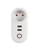 USB ładowarki gniazdo Wi -Fi inteligentna wtyczka bezprzewodowa gniazdo elektryczne zdalne sterowanie timer ewelink Alexa Google Home Wholea364295372