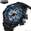 Unisex mode jongen elektronische horloge luxe 7 kleuren lichtgevende led digitale sport polshorloge mannen student siliconen band casual horloges