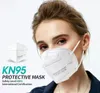 12 Kolory KN95 Maska Fabryka 95% Filtr FFP2 Kolorowa maska ​​Aktywowany węgiel Oddychanie Zawór respiratora 6 Layer Designer Twarzy Maski Górna Sprzedaż