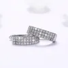 Hoop & Huggie Ghidbk Simple Dainty U Shaped Earrings For Women Silver Color Circle Earring Crystal CZ Stone Stylish Jewelry