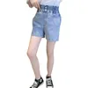 Filles Jeans courts Couleur unie Enfants Fille Denim Summer Kid Casual Style Vêtements pour 6 8 10 12 14 210527