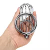 40/45/50mm Male Device Belt Stainless Steel Metal Cage Restraint Penis Sex Toys For Men/Gay Penis Cock Ring Adult Games P08291818676