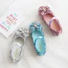 Mode Filles Enfants Paillettes Princesse Avec Noeud Appartements Chaussures Pour Étudiants Automne 220705