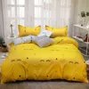 Printed Bedding Sets For Bedroom 3/4pcs High Quality Quilt Cover And Pillowcase For Home Queen Size Bedspreads For Double Bed 211203