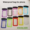 Universella vattentäta fall för iPhone 12 11 XR XS Samsung Telefon Transparent Clear Bag Swimming Dry Pouch Cover Full Protector TOUC3366670