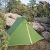 Tentes et abris Flame's Lanshan 2 1 Pro tente oudoor Personne ultra-l￩g￨re Camping 3 Saison 20D Silnylon Rodless