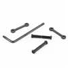 100 Sets 0.154 Anti Walk Rotation Pins Set Tactical Accessories High Precision Non-Rotating Black Hammer & Trigger Screws Pin