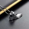 Stainless steel shoe cremation urn ,pendant necklace, ashes pendant jewelry, used to commemorate the deceased family-five colors