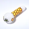 Mini Small Bee Style Pipe per fumatori Olio per unghie Accessori per fumatori Mano che brucia per Dab Rigs Tube Tabacco secco Herb GID11