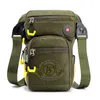 Outdoor tassen mode dij drop been tas voor mannen mannelijke motorfiets fiets fietsen tactische militaire taille packs reizen sport fanny pack