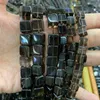 Cube de quartz fumé naturel 8-10mm, bricolage, ample, fabrication de bijoux, perles, Bracelets, collier, cadeau pour femmes et hommes