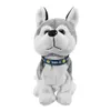 Interaktywny pies Elektroniczny Pet Whiped Plush Toy Control Walk Sound Husky Reaguje dotyk