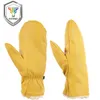 Ozero moto luvas de couro Genuine Sheepskin Esportes Esqui Esqui Mão Aquecida Moto Moto Luvas para Motocicleta Inverno 5008 H1022