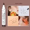 Qic sproeten pen bronzer stick natuurlijke simulatie 2 kleur lichtcoffee darkcoffee waterdichte longlasting niet -fading coloris make4422012