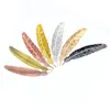 Retro metal feather bookmark students leaf antique graduation party favors small birthday gifts boys men kids bulk vintage BBE10502