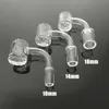 4mm Thick Quartz Banger Glass Bowl 10/14/18mm Male Female Joint Smoking Accessories 45/90 Degree For Bongs