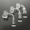 4mm Thick Quartz Banger Glass Bowl 10/14/18mm Male Female Joint Smoking Accessories 45/90 Degree For Bongs