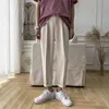 Privathinker Korean Men Harem Pants Harajuku Man Solid Color Casual Black Streetwear Male Beige Trousers 210715