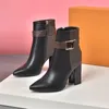 Damen Designerstiefel Silhouette Ankle Boot Martin Booties Stretch High Heel Sneaker Winter Damenschuhe Chelsea Motorrad Reiten Frau Martin 0621