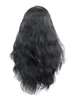 Fabricantes de pelucas al por mayor, cabello largo y rizado de mujeres europeas y americanas, permanente de maíz, cubierta de cabeza de fibra de seda de alta temperatura, peluca de encaje frontal