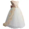 fashion flower girl tutu dress high quality girls children wedding party ball gown princess dress