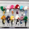 Fashion Pins for Woman Es Girls Cartoon Models Acrylic Brosch Wool Hat Kläder Smycken Tillbehör Julklappar