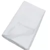 Süblimasyon Bebek Battaniye 30 * 40 inç Polyester Battaniye Sıcak Yumuşak Kanepe Kapak Beyaz Boş Termal Transfer Baskı Kundak