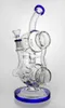 bubbler water pipe heavy glass bong glass water bong pipe 14mm joint recycler bong 13'' Large Perc Bong for Dry Herb Large