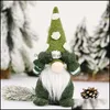 Dekoracje świąteczne świąteczne przyjęcia Strona główna Ogród Szwedzki Santa Gnome Lalki Ornament Zabawki Xmas Decor Dostawa Rekwizyty dla JK2010XB Drop D