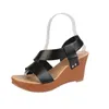 Dames wiggen sandalen zomer slip op platform dames goud schoenen vrouw mode open teen casual vrouwelijke sandalia's 2021