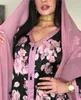 Fashion design women's casual dresses ladies muslim sexy V-neck printed robe maxi long vestidos SMLXLXXL