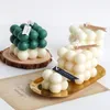 Silicone Mold Handgjorda DIY Crafts Candle Soap Making Supplies Handicrafts Magic Cube Mold Ball Söt bröllop doftande ljus