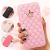 Portfel Flip Teleft Case 11 x XR XS Girl Cute Leather Cover 8 Plus 7 6S 6 5 5S SE2 12 PRO MAX MINI