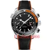 U1 mens watches full stainless steel Japan VK64 quartz movement 5ATM waterproof chronograph wristwatch montre de luxe