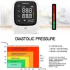 シノケア血圧モニター張力張力上腕自動デジタルBPマシンパルス心拍数メーター3カラーLCDディスプレイ2829715