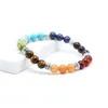 Handgemaakte natuursteen Chakra Healing Energy Beaded Bracelet