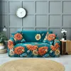 Stoelhoezen Universal vier seizoen kleurrijke schattige plaid elastische sofa beschermer cover voor woonkamer slipcovers sectionele vorm sofa