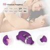 Nxy Sex Toy Vibrators 10 Speed Female Vibration Absorber Clitoris Stimulator Nipple Pornographic Pink 1218