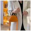 Mode PU Leder Kreuz Schulter Breiten Riemen Ladi Handtaschen Frauen Mini Trocken Sublimation Blank Handtasche