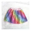 INS Baby Jupes Sirène Pettiskirt Tutu Pettiskirt Bandeau 2pcs Ensembles Enfants Party Dancewear Bébé Filles Vêtements S M L En Option 737 S2